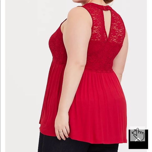 NWT Torrid Lace Top - Picture 7 of 8